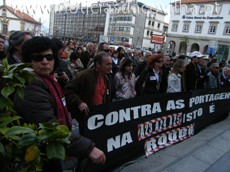 Protesto aquém do esperado