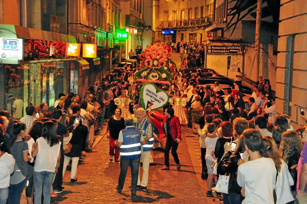 Marchas deram cor à cidade