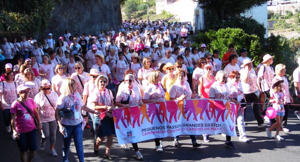 Cancro da Mama junta 1800 em caminhada